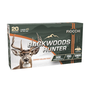 FIOCCHI BKW HNTR 308WIN 150GR 20/200