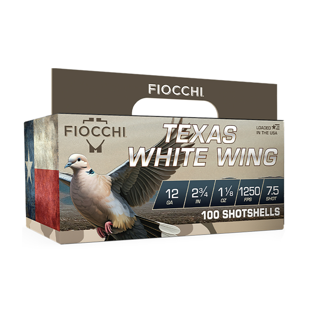 Fiocchi 12TWW187   12Gauge 2.75" 1 1/8oz 100 Per Box/2 Case