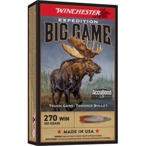 WINCHESTER EXPEDITION 270 WIN - 150GR ACCUBOND LR 20RD 10BX/CS