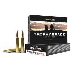 NOSLER TROPHY GRADE 7MM REM - MAG 140GR ACCUBOND 20RD 10BX/C