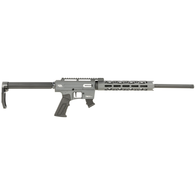 Rock Island TM2218SGREY TM22  22 LR 10+1 18" Barrel, Threaded Muzzle, Exclusive Sniper Gray Anodized Metal Finish, 7075-T6 Aluminum Receiver, M-Lok Handguard, Synthetic Stock