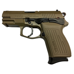 Bersa TPR9CFDE TPRC  Sports South Exclusive 9mm Luger 13+1, 3.50" Black Steel Barrel, Flat Dark Earth Serrated Steel Slide & Aluminum Frame w/Picatinny Rail, Ambidextrous