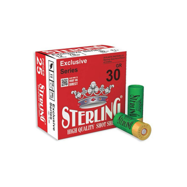 STERLING EXCLSV 12GA 2.75" #8 25/250