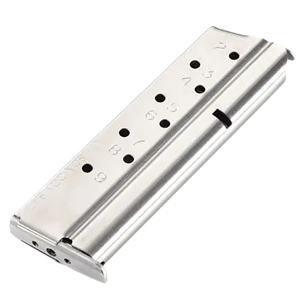 Wilson Combat 9209FS9  920 9rd 9mm Fits Wilson Combat 1911 Full Size Silver Stainless Steel