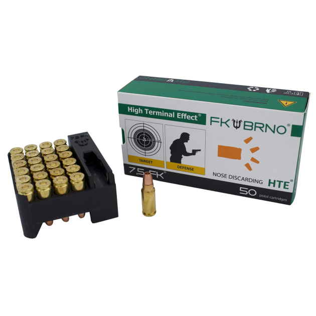 FK Brno US FKAMMOF550 F5  7.5FK 95gr Copper Hollow Point 50 Per Box/12 Case