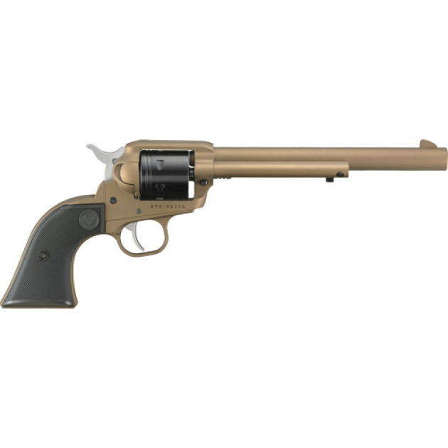 RUGER WRANGLER 22LR 7.5" - FS 6-SH BURNT BRONZE SYNTHETI