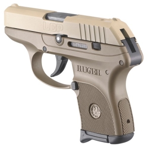 RUGER LCP 380ACP 6-SHOT FS - FLAT DARK EARTH SYNTHETIC