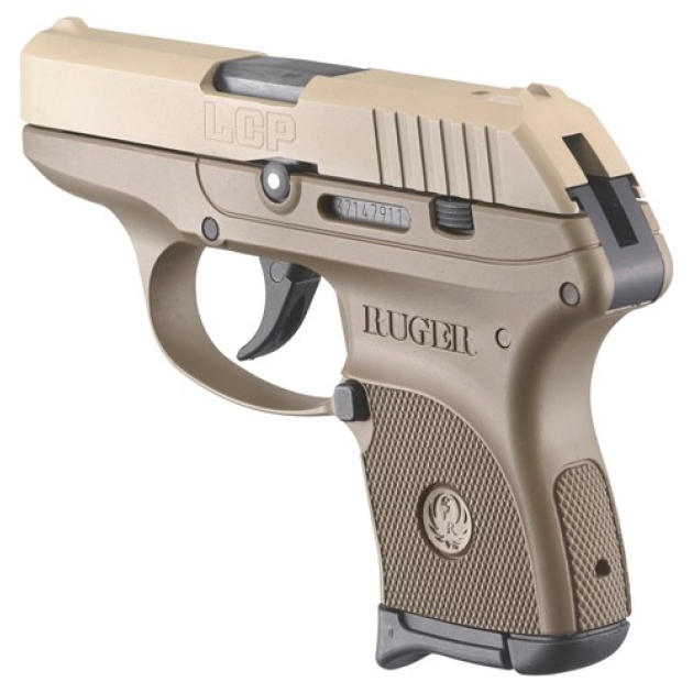 RUGER LCP 380ACP 6-SHOT FS - FLAT DARK EARTH SYNTHETIC