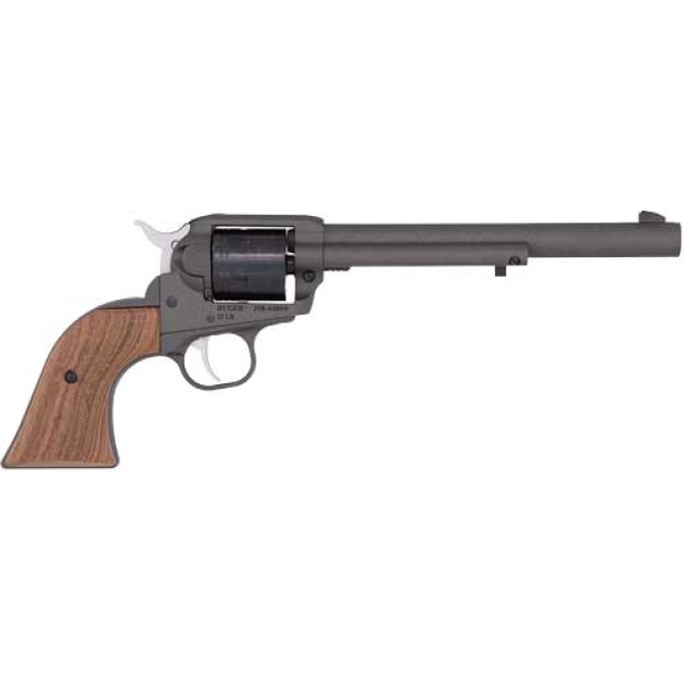 RUGER WRANGLER 22LR - 6 1/2" FS COBALT BLUE W/HLSTR