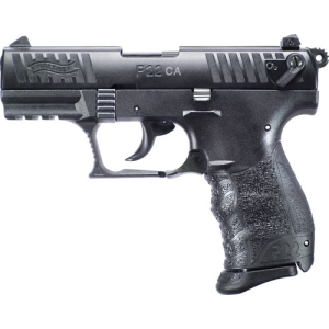 WALTHER P22 CA 22LR 3.42" AS - 10-SHOT BLACK POLYMER