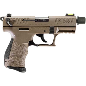 WALTHER P22Q 22LR 3.4" AS - TACTICAL FULL FDE 10-SHOT - Image 3