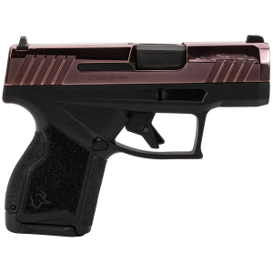 Taurus 1-GX4M931-RG GX4  Micro-Compact Frame 9mm Luger 13+1 3.06" Satin Black DLC Stainless Steel Barrel, Rose Gold PVD Serrated Alloy Steel Slide, Matte Black Stainless Steel Frame, Textured Grip