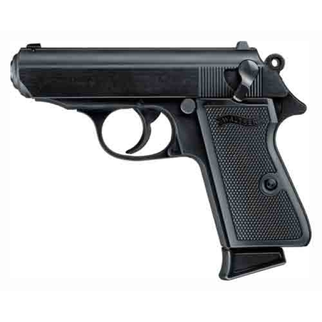 WALTHER PPK/S 22 LR 3.3" AS - 10-SHOT BLACK MATTE
