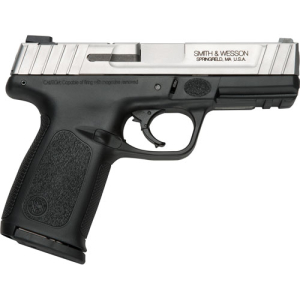 S&W SD9VE 9MM 4" FS 10-SHOT - SILVER SS SLIDE/BLACK POLY - Image 2