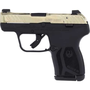 RUGER LCP MAX 380ACP FRONT - NIGHT SGT CHAMPAGNE PVD SLIDE - Image 2