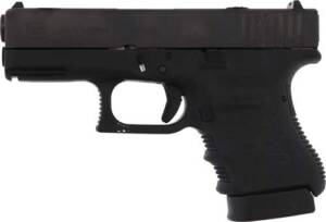 GLOCK 36 45ACP FS 6-SHOT - BLACK REBUILT - Image 2