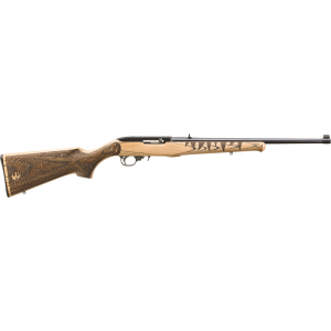 RUGER 10/22 22LR GATOR SCENE - BLUED NATURAL LAMINATE STOCK