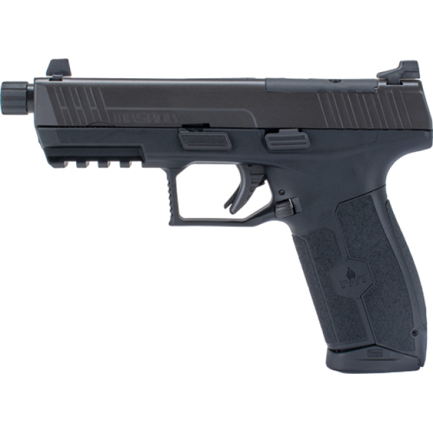IWI MASADA 9MM 4.6" THREADED - BBL 3-DOT ORP 2-10RD MAG BLACK