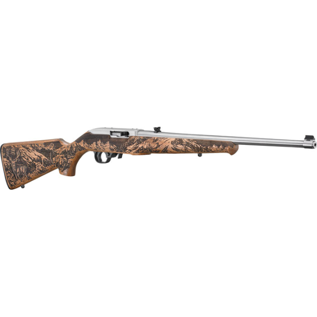 RUGER 10/22 MULE DEER 22LR - STAINLESS MULE DEER STK (TALO)