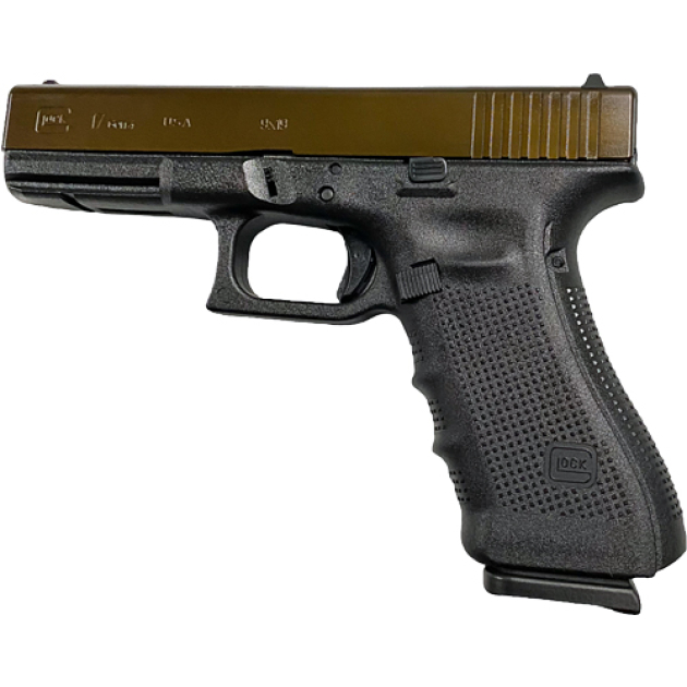 GLOCK 17 9MM GEN4 17RD FS - OIL RUBBED BRONZE PVD