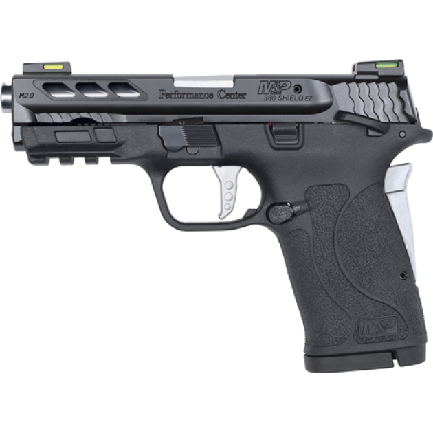 S&W SHIELD M2.0 M&P 380ACP EZ - PERFORMANCE SILVER PORTED BBL