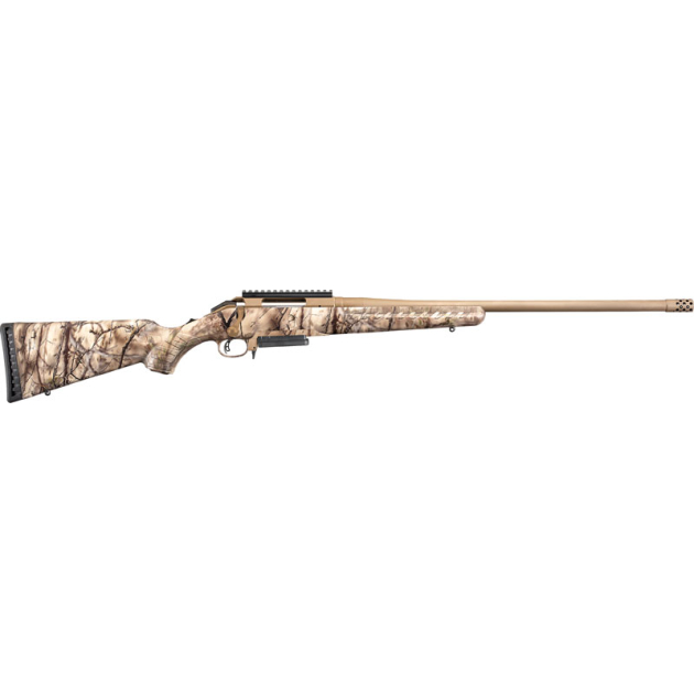 RUGER AMERICAN 243 WIN - 22" CERAKOTE BRONZE CAMO
