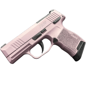 SIG SAUER P365 ROSE GOLD 9MM PSTL 3.10" BLK O.R. M.S. 2-10RD MAGS
