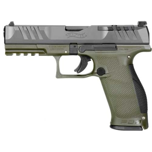 WALTHER PDP OR 9MM 5" - 18-SHOT GREEN POLYMER FRAME - Image 2