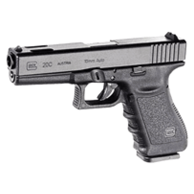 GLOCK 20C 10MM FS 15-SHOT - COMPENSATED BLACK TALO