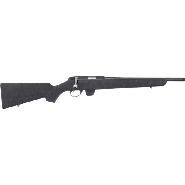 TIKKA T1X 22LR 16" THREADED - BLUED/ROUGHTECH EMERALD