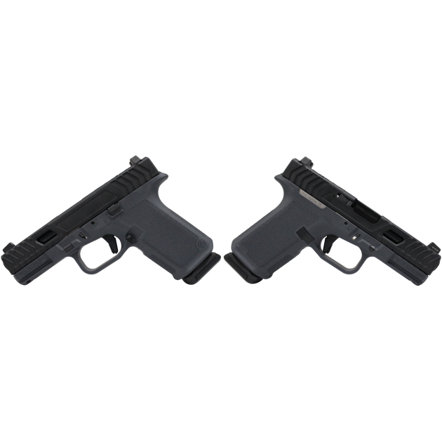 RUGER RXM 9MM PISTOL 4" SCT GREASY SLIDE CUT O.R. STEALTH GRAY, . 2-15RD MAGS - ORION EXCLUSIVE