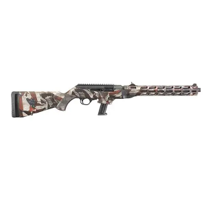 RUG PC CARB 9MM AM FLAG RFL 16.1" THRD FLTD W/HG 17RD - Image 2