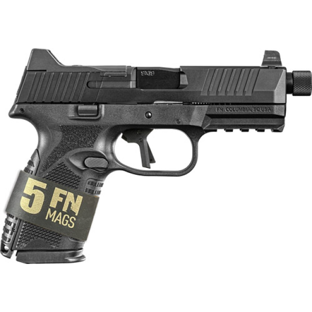FN 509M TACTICAL BUNDLE 9MM - 5-10RD MAGS OPTIC READY BLACK
