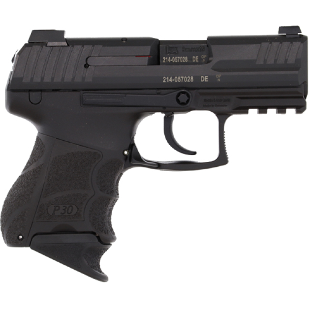 HK P30SK V1 LT LEM TRIGGER 9MM - 3.27" BBL 2-10RD BLACK