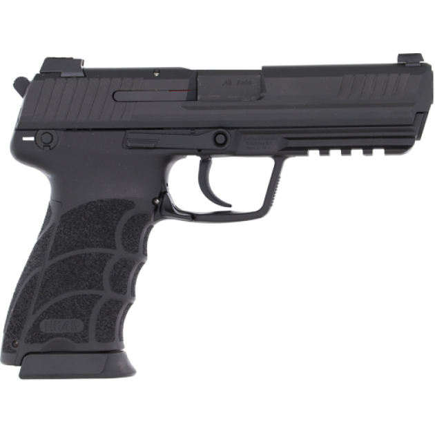 HK HK45 V1 DA/SA 45ACP - 4.46" BBL 2-10RD BLACK