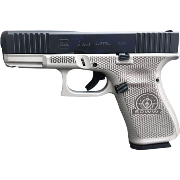 GLOCK 45 MOS SOWW 9MM 17-SHOT - TITANIUM CERAKOTE FRAME TALO