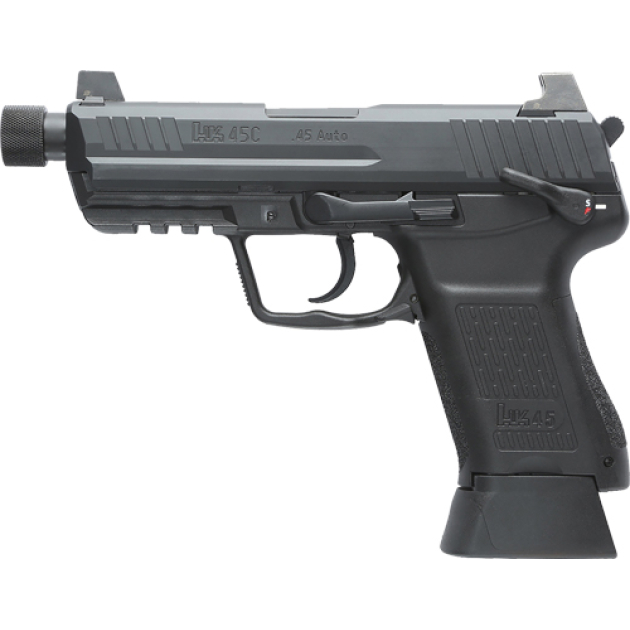 HK HK45 COMPACT TACTICAL - V1 DA/SA 2-10RD BLK W/SAFETY