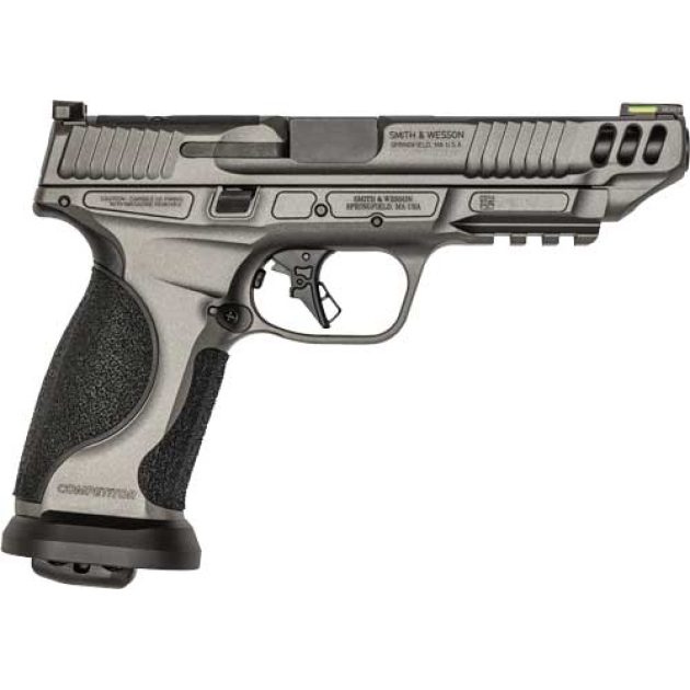 S&W M&P9 M2.0 PC COMPETITOR 5" - 4-10-RD MAG METAL FR TUNG GRAY