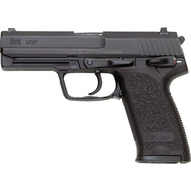 HK USP45 V1 DA/SA 45ACP - 4.41" BBL 2-10RD BLACK