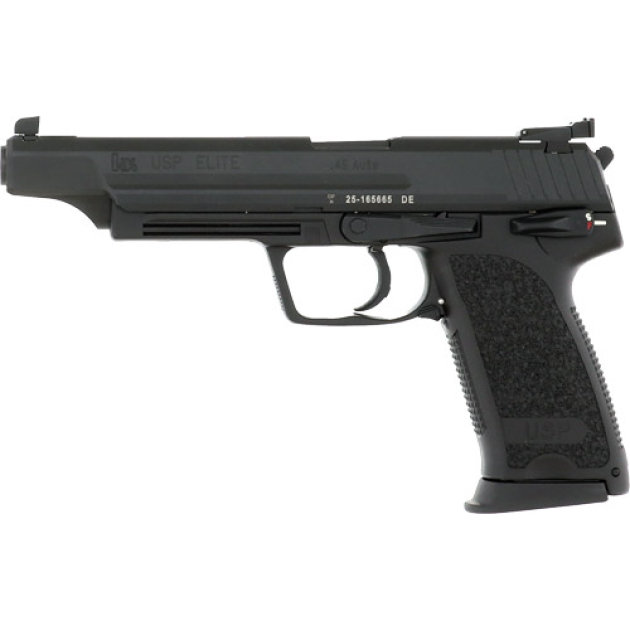 HK USP45 ELITE V1 DA/SA 45ACP - 6.02"BBL 2-12RD BLACK