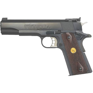 COLT GOLD NATIONAL MATCH 45ACP - 5" 8RD SERIES 70 BLUED WALNUT