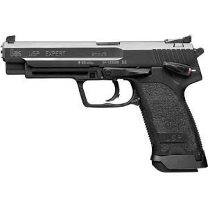 HK USP9 EXPERT V1 DA/SA 9MM - 5.19"BBL 2-18RD JET FUNNEL BLK