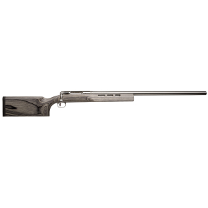 Savage Arms 18533 12 F Class Full Size 6mm BR 1rd 30" Stainless Heavy Barrel, Matte Stainless Steel Receiver Drilled & Tapped, Satin Gray Fixed Laminate Stock, Right Hand