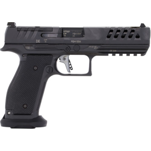 WALTHER PDP SF MATCH 9MM 5" OR - 10-SHOT BLACK STEEL FRAME