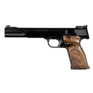 S&W 41 22LR 7" AS - 10SH-ATS-TS-DT BLUED WOOD