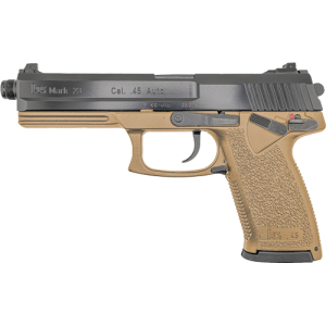 HK MARK 23 V1 DA/SA 45ACP - 5.87" BBL 2-12RD FDE