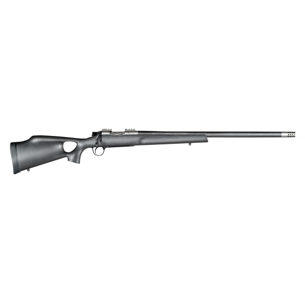 Christensen Arms CA10269215425 Summit TI  Full Size 300 Win Mag 3+1, 26" Natural Titanium Steel Threaded Barrel, Natural Titanium Aluminum Receiver, Natural Carbon Fiber Fixed Thumbhole Stock
