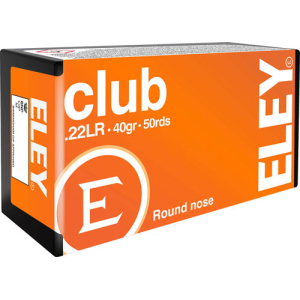 ELEY CLUB 22LR 40GR RN - 50RD 100BX/CS