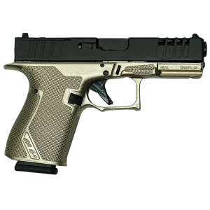 Great Lakes Firearms GL19GPLT Striker  Compact Frame 9mm Luger 15+1 4" Black Nitride Barrel, Optic Cut/Serrated/Window Cut Slide, Polymer Frame, RMR Footprint, Ambidextrous