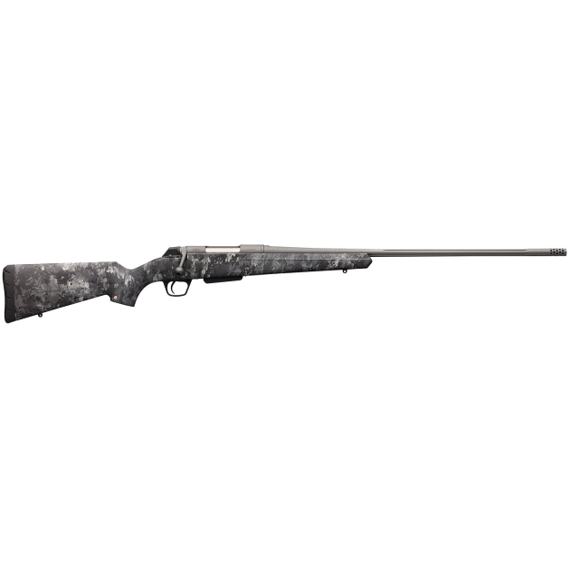 Winchester Guns 535776230 XPR Extreme Hunter 7mm Rem Mag 3+1 Cap 26" MB Tungsten Gray Cerakote Rec TrueTimber Midnight Stock Right Hand with MOA Trigger System (Full Size) No Sights